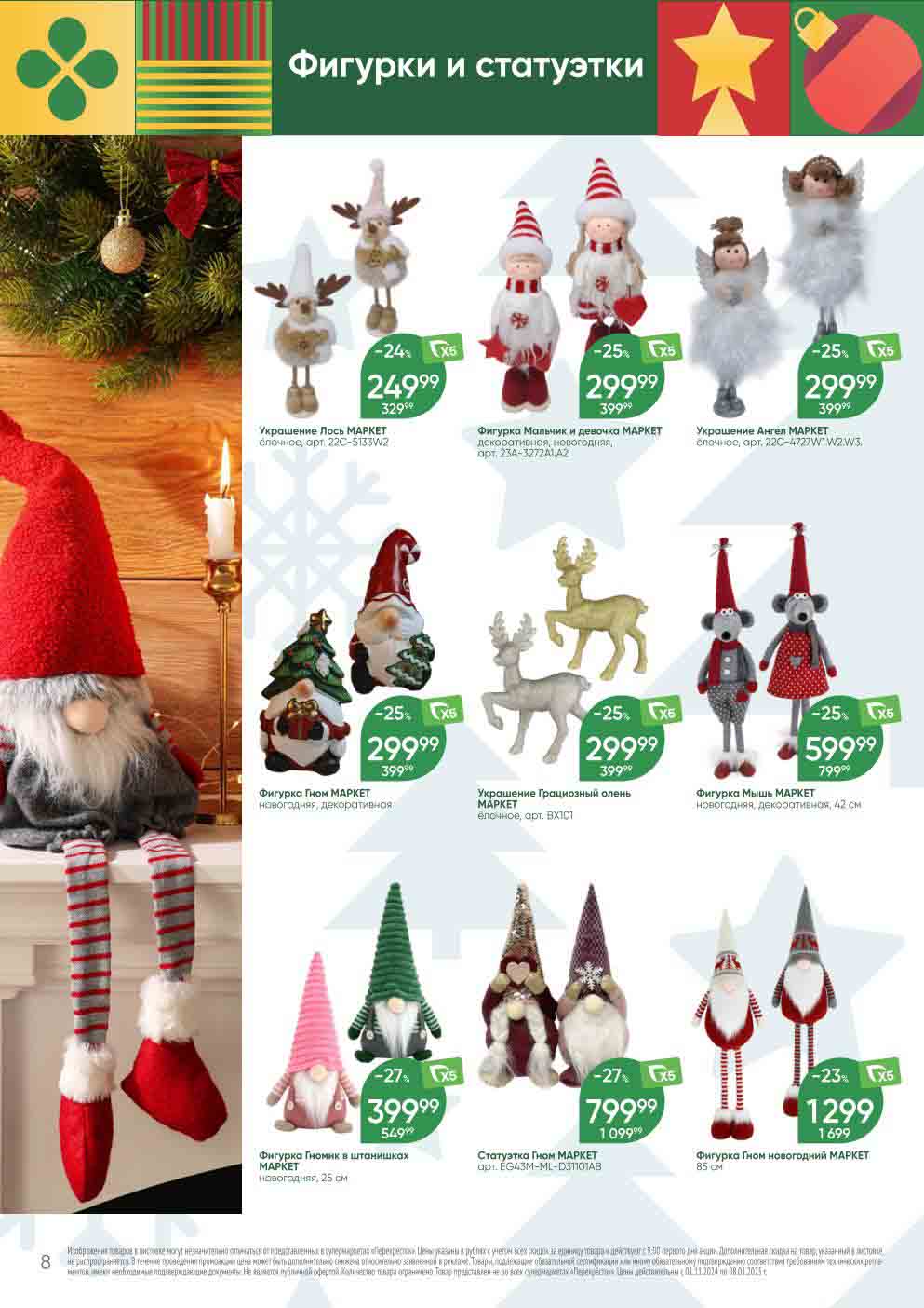 Перекрёсток фигурки новогодние